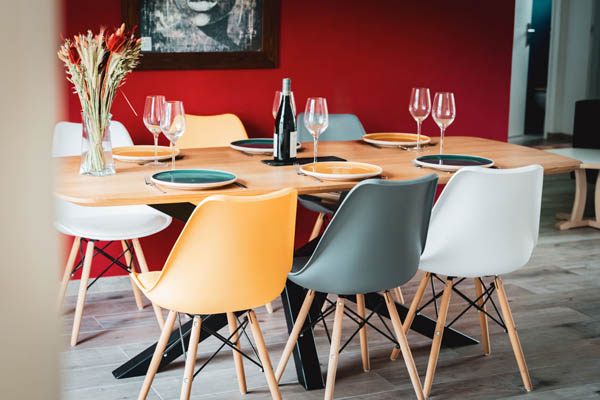 Table «Mikado» frêne